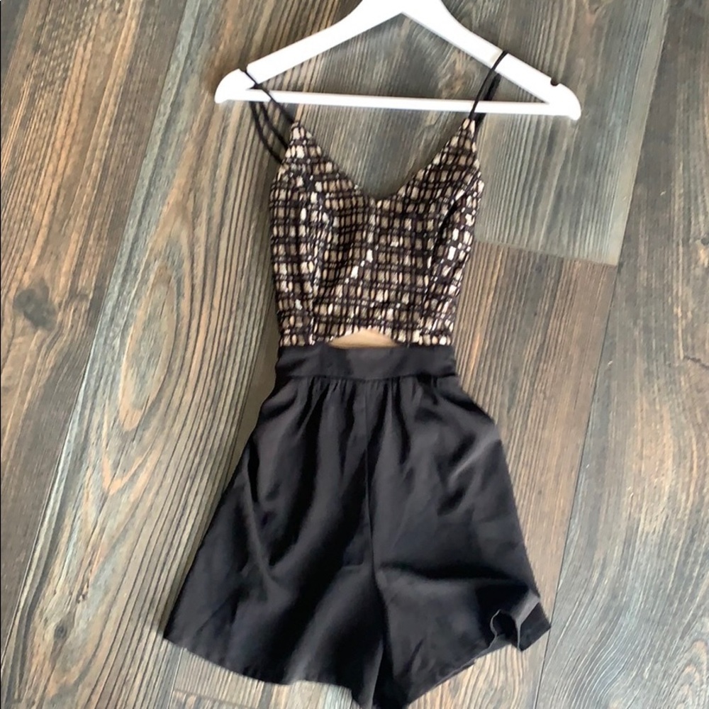 Black Romper - Picture 2 of 2